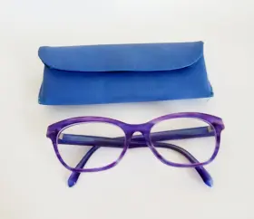 3687 Bevel Authentic Amelia Orbm Eyeglasses 52-17 Inch Frame Only