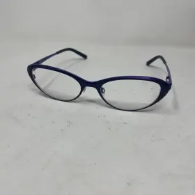 S790 Bevel 8687 Persnickety Bolb 51-17 Blue Purple Eyeglasses
