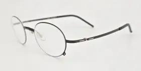 Bf731 Black Fin Eyeglasses New Tiwi Color 431 Matte Grey Size 42 Small Round