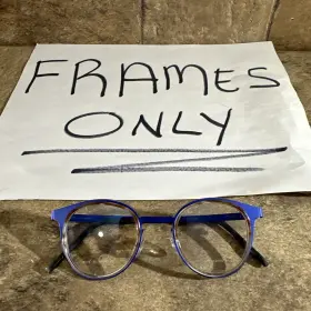 145-45 Blackfin Bf884 Palos 1085 Blue Brown Titanium Eyeglasses Frame 45 22 Nwot