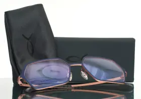 54-18-145 Blackfin Bf917 Danzica 1157 Blue Pink Womens Geometric Eyeglasses