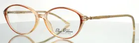 51-15-130 Blue Ribbon Br26 Brown Mist Womens Oval Full Rim Eyeglasses B 37