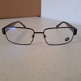 B6010 Bmw Collection Eyeglasses Brown Square Made In Italy Frames Only I-72