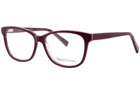 Bocci 810127025691 Womens Eyeglasses 421 03 Burgundy Full Rim Optical Frame 54mm