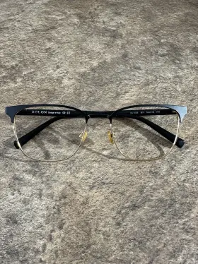 Bj7008 Bolon B11 Gold/black Full Frame Eyeglasses 54-18-145mm Italy Design