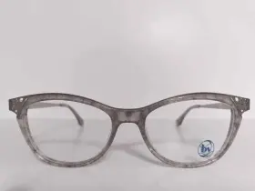 50-16-140 Bon Vivant 7275 Womens Taupe Lace Cat Eyeglasses Frames Handmade In Italy