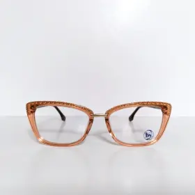 50-17-140 Bon Vivant 7730 Womens Beautiful Blush Designer Eyeglasses Frames Italy