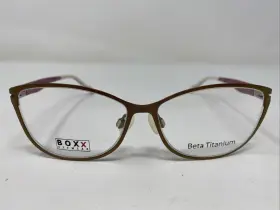 Btn-007a-f30 Boxx Eyewear 54-14-142 Brown Full Rim Eyeglasses Frame Ka83