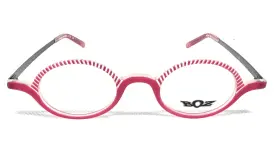 41-23-140 Boz 8280 Jf Rey Lonzo Pink Silver Eyeglasses Made In France Designer