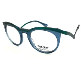 Extra-2045 Boz Eyeglasses Frames Extra 2045 Blue Turquoise With Zircon Stone 47-20-140