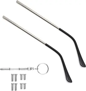 Branded 445057548533 Eyeglasses Temple Replacement Arm Legs Eyewear Frame Repair Parts