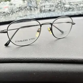 48-20-140 Bravo Eyewear 58103 Stainless Steel Black Frame Only Model