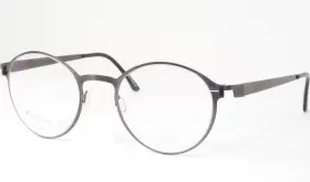Bo44 Brillenart 11bm 11 1 03 Gunmetal Grey Unique Rare Eyeglasses Glasses Frame