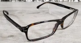 B.b.709 Brooks Brothers 5229 Eyeglass Frames Rectangular Dark Tortoise