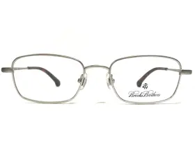 50-18-150 Brooks Brothers Bb1040 Eyeglasses Frames 1558 Silver Rectangular