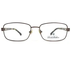 53-16-140 Brooks Brothers Bb1045 Eyeglasses Frames 1671 Brown Tortoise Rectangle
