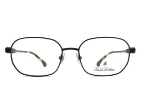 54-17-140 Brooks Brothers Bb1049 Eyeglasses Frame 1154 Matte Black Oval Wire Rim