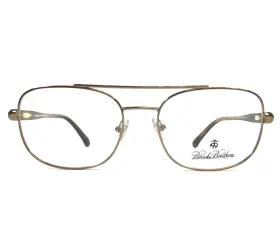 55-18-145 Brooks Brothers Bb1050 Eyeglasses Frames 1677 Brown Gold Full Rim