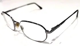 Bb222 Brooks Brothers 1150 Silver Metal Square Eyeglasses 52-19 135