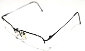 Bb225 Brooks Brothers 1158 Purple Metal Half Rim Eyeglasses 52-19 140 Italy
