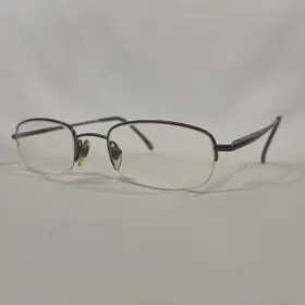 47-20-140 Brooks Brothers Bb306 1160-s Eyeglass Frame Half Rim Silver Pre-owned