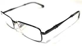 Bb465 Brooks Brothers Gunmetal Gray Rectangle Eyeglasses 53-18 140