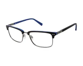 54-18-145 Buffalo Bm517 David Bitton Bm507 Black Mens Designer Eyeglasses Frames