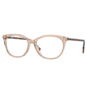 4088 Burberry 056597920414 Be 2389 Peach Plastic Irregular Eyeglasses 52mm