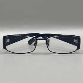 51-16-130 Burberry 1064-1001 Eyeglasses Frame Unisex Black Full Rim Rectangular
