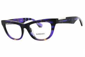 Be2406u Burberry 2406u 4113 Eyeglasses Violet Frame 50mm