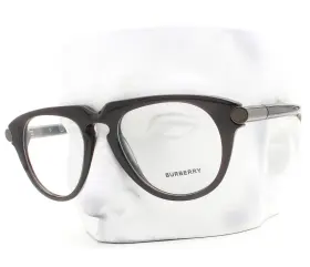 2408u Burberry Eyeglasses B 4112 Glasses Dark Gray Black 53mm With Case
