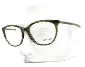 2389 Burberry 4089 Eyeglasses Glasses B Green Check Classic Plaid 54mm With Case