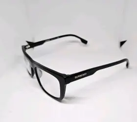 Burberry 52-17-145 Black Eyeglasses Frames B 2298 3001 Square Full Rim Italy