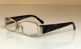 Burberry B1064 Womens Tortoise Eyeglasses Frame Made In Italy