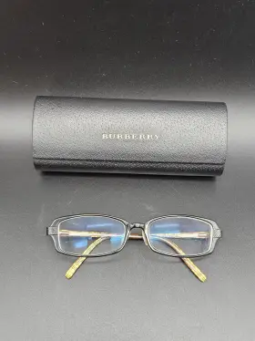 B8464 Burberry Eyeglasses Frames 05m4 130 Safilo Italy Made Full Rim Novacheck