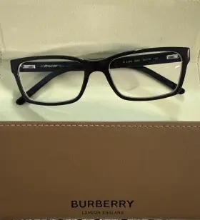 Be2108-3001 Burberry Be2108 Rectangular Mens Acetate Eyeglasses - Black