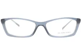 Be2129 Burberry New B2129 3013 Blue Silver Acetate Designer Italy Eyeglasses 53mm