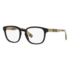 Be2344 Burberry Original Edison 3952 Eyeglasses Mens Black-plaid Full Rim Men