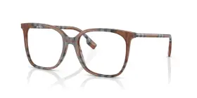 Be2367-3966-54 Burberry Eyeglasses Be2367 3966 54mm Louise Check Brown / Demo Lens