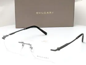 57-18-150 Bvlgari Bv1122 195 Rectangle Matte Gunmetal Mens Eyeglasses Frames