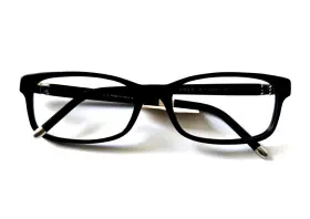 52-17-135 Bvlgari Bv4063b Bv4063-b 501 Black Square Unisex Full Rim Eyeglasses Frams