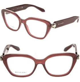 Bv50021i Bvlgari 50021 Serpenti Forever Snakehead Red Optical Frame Eyeglass 069