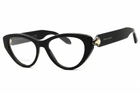 Bv50029i Bvlgari Serpenti Forever 001 Eyeglasses Shiny Black Frame 52mm