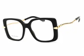 Bv50044i Bvlgari Serpenti Viper 001 S Eyeglasses Black Frame Lenses 52mm
