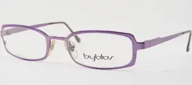 49-19-135 Byblos B713 3351 Metallic Purple Violet Unique Eyeglasses Italy Notes