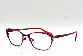 A2217 C-zone New 30 Red/light Red Authentic Eyeglasses 50-18