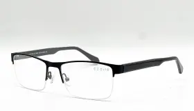 E5200 C-zone New 90 Black/silver Authentic Eyeglasses 55-18