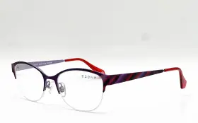 L2210 C-zone New 40 Purple/violet Authentic Eyeglasses 52-18