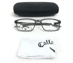 53-18-140 Callaway 751658893062 Eyeglasses Frames Slam Gry Gray Clear Rectangle Full Rim
