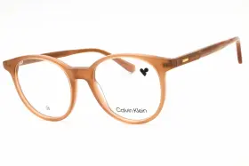 Ck24543 Calvin Klein 24543 278 Eyeglasses Brown Frame 49mm